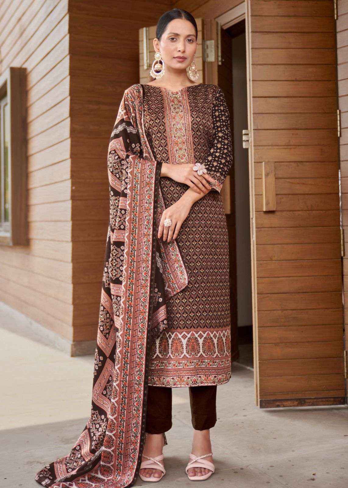 Roli Moli Creation Nargis Pashmina Dress Material 8 pcs Catalogue