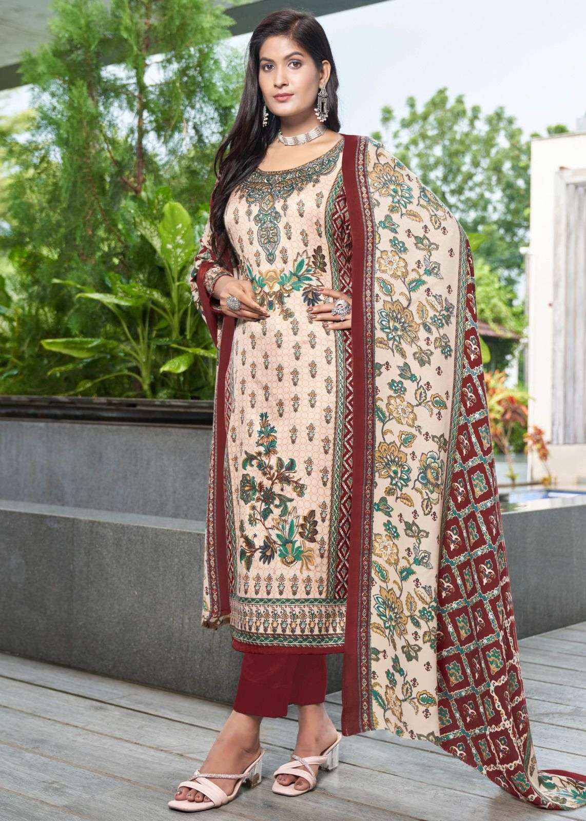 Roli Moli Creation Shahin Pashmina Dress Material 8 pcs Catalogue