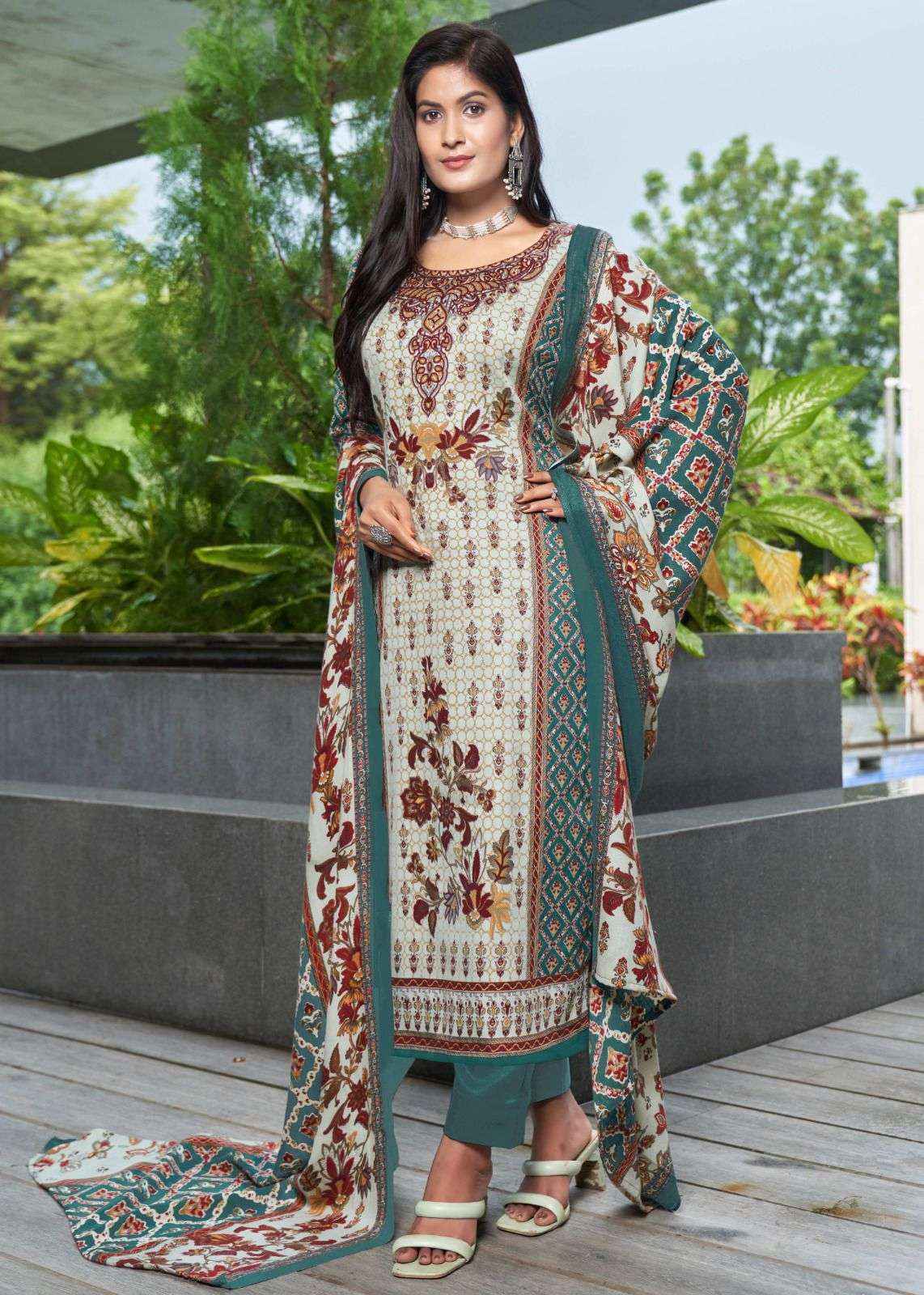Roli Moli Creation Shahin Pashmina Dress Material 8 pcs Catalogue