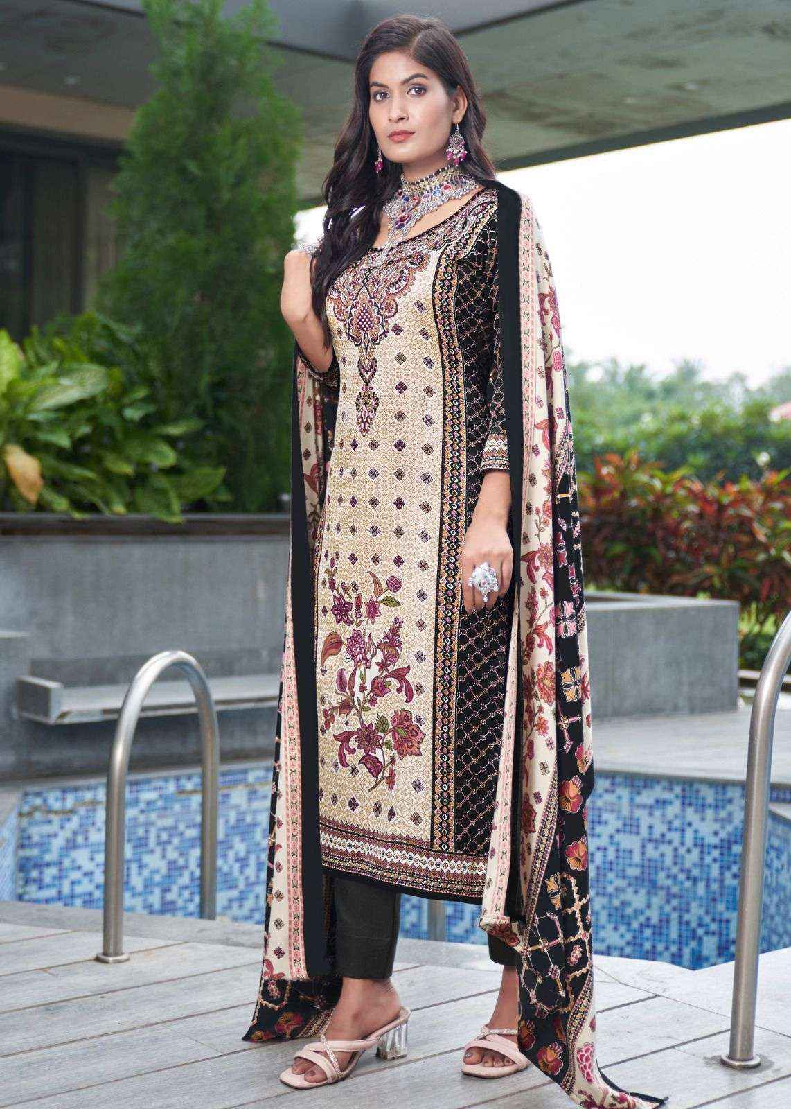 Roli Moli Creation Shahin Pashmina Dress Material 8 pcs Catalogue