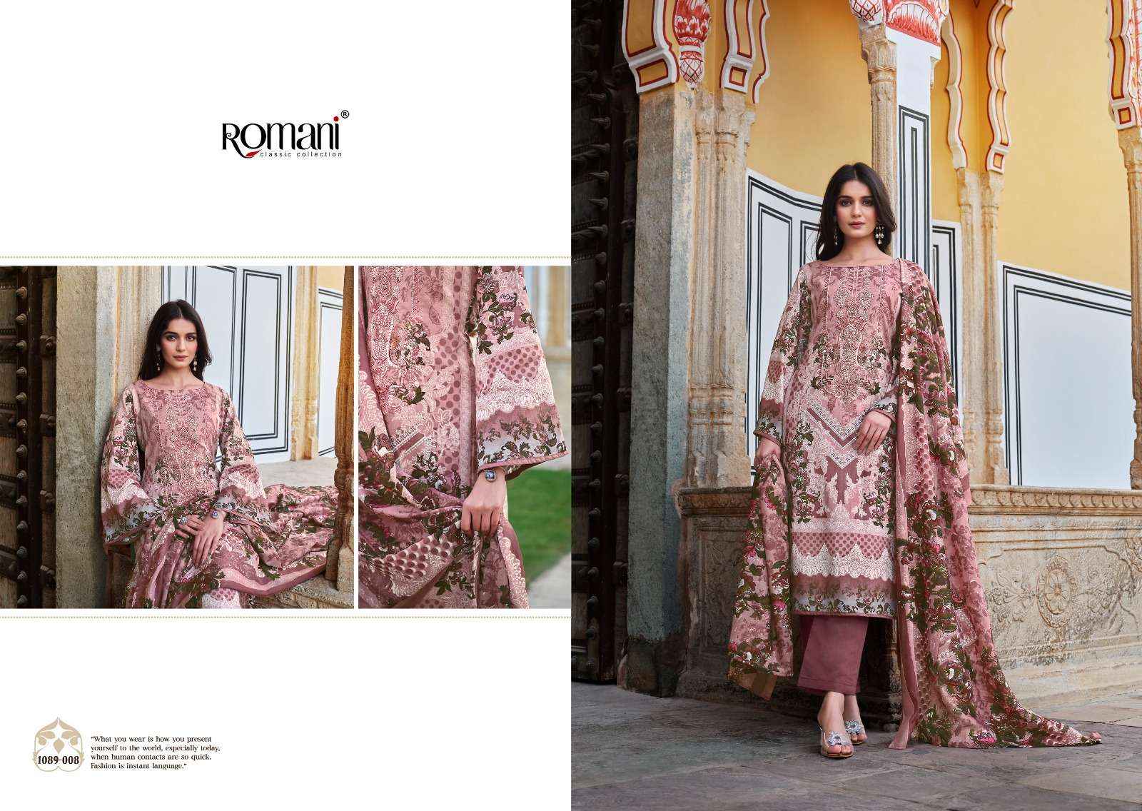 Romani Aarzu Vol 6 Cotton Dress Material 8 pcs Catalogue