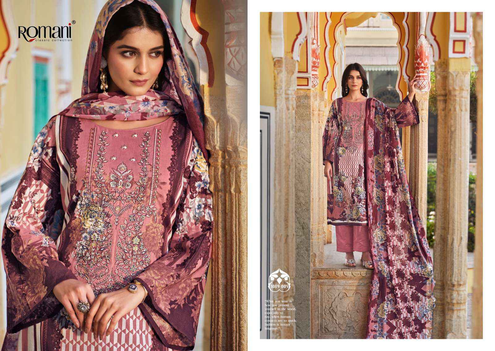 Romani Aarzu Vol 6 Cotton Dress Material 8 pcs Catalogue
