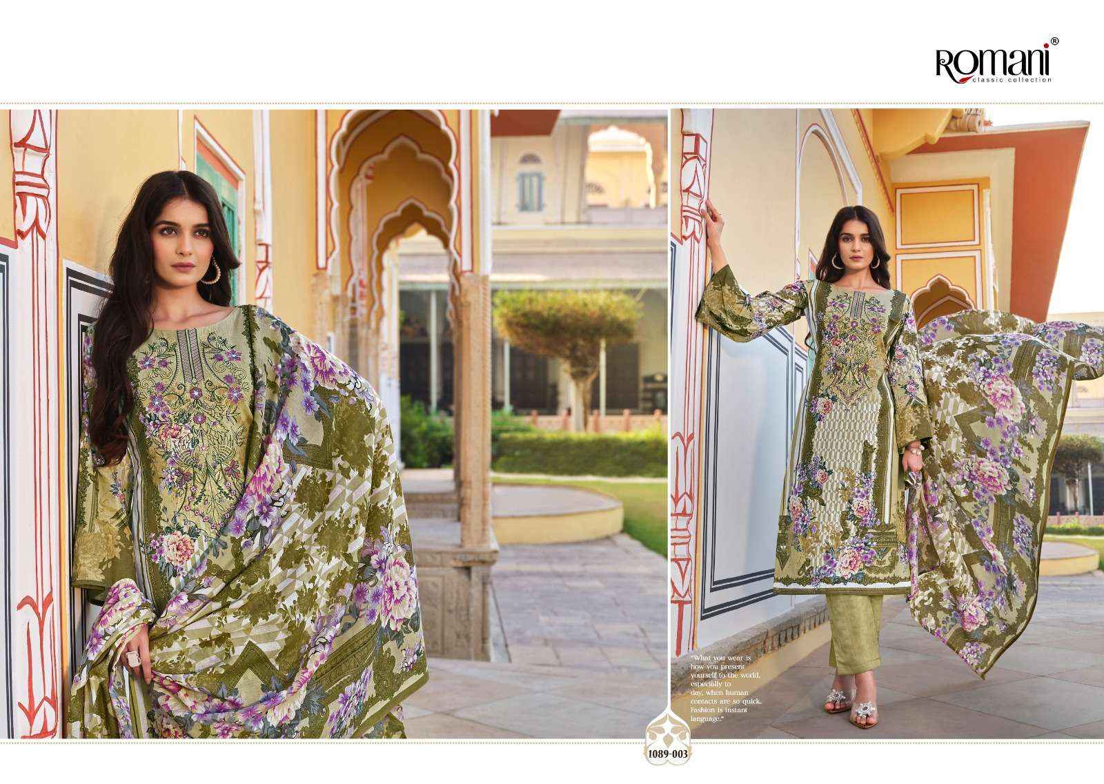 Romani Aarzu Vol 6 Cotton Dress Material 8 pcs Catalogue