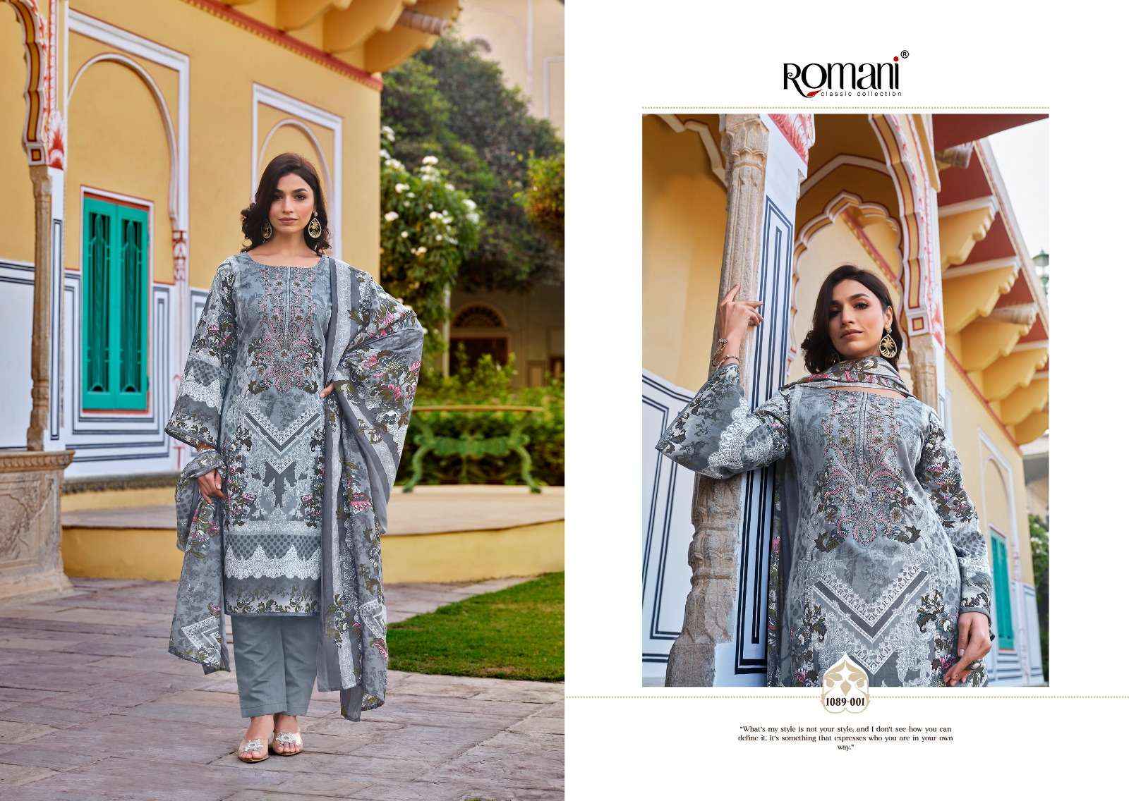 Romani Aarzu Vol 6 Cotton Dress Material 8 pcs Catalogue