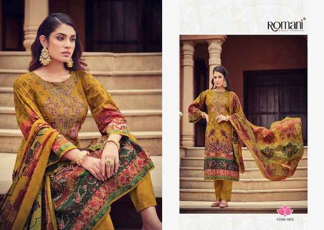 Romani Aarzu Vol 7 Cotton Dress Material 8 pcs Catalogue