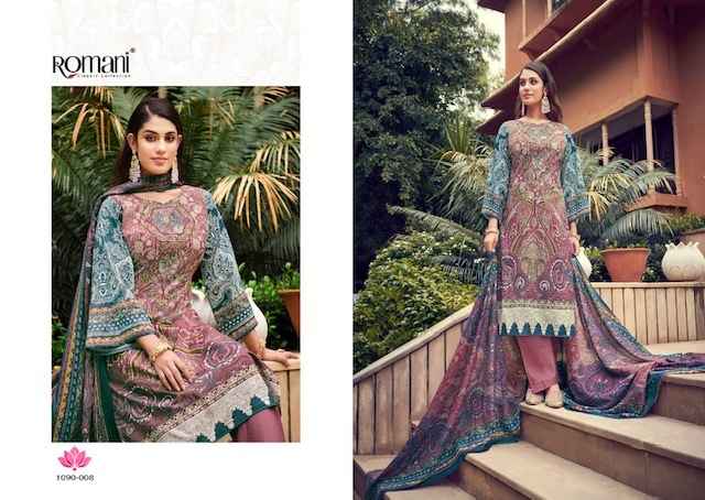 Romani Aarzu Vol 7 Cotton Dress Material 8 pcs Catalogue