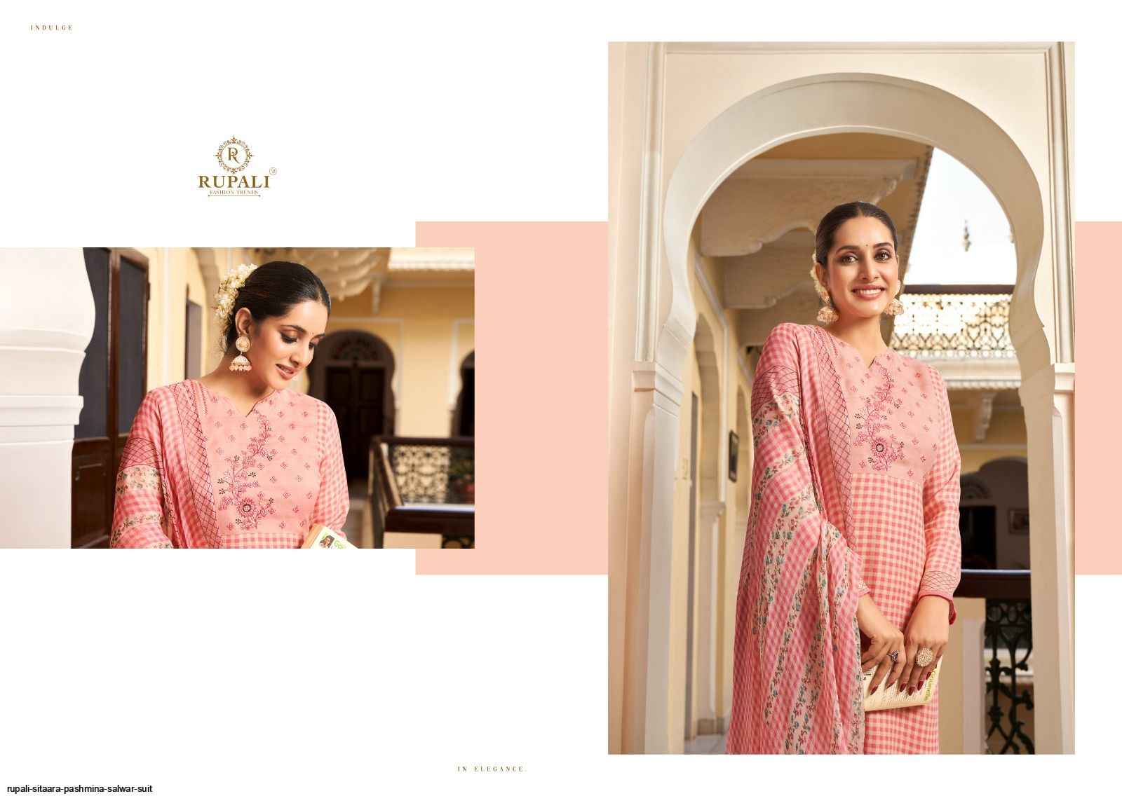 Rupali Fashion Sitaara Pashmina Dress Material 6 pcs Catalogue