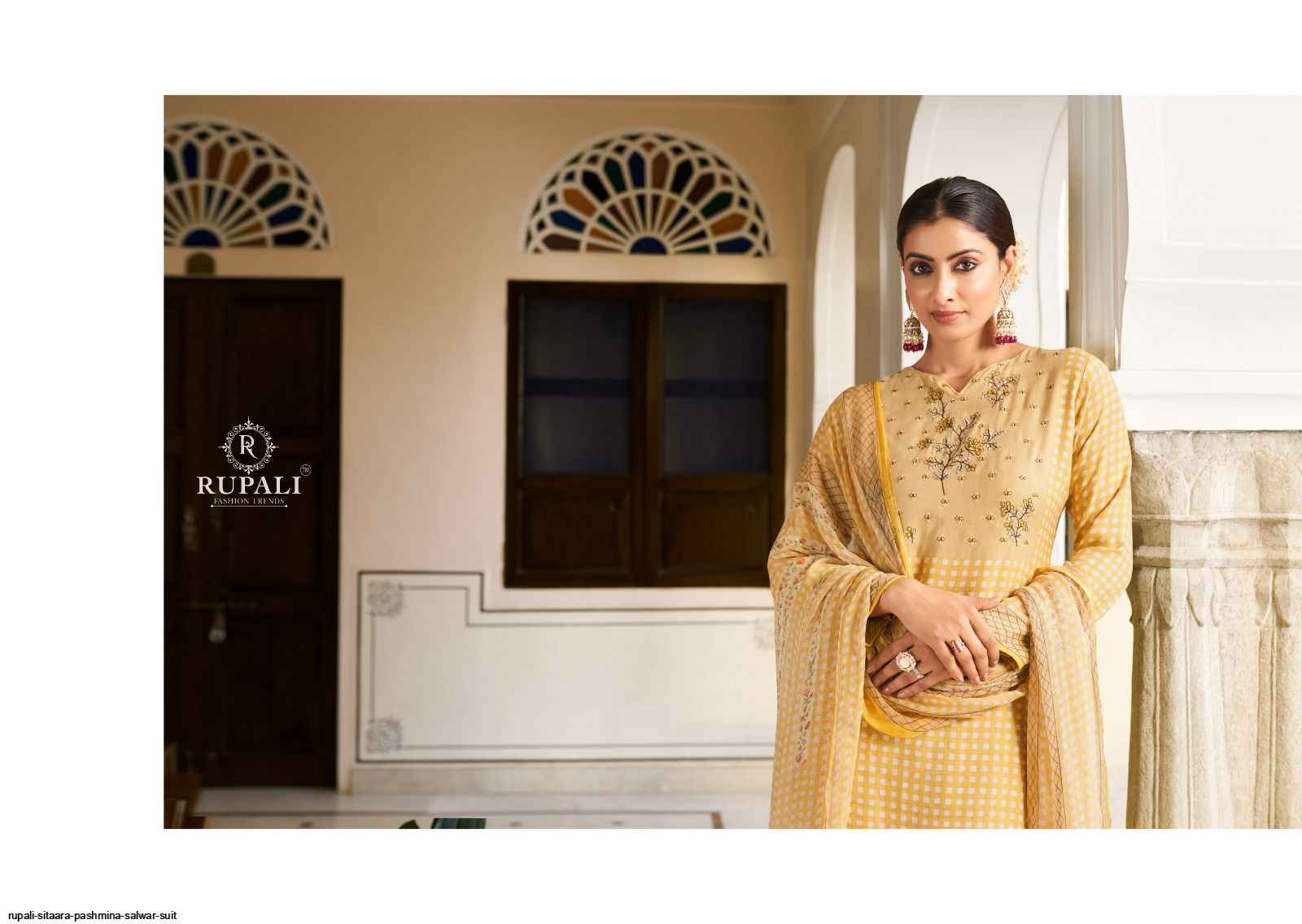 Rupali Fashion Sitaara Pashmina Dress Material 6 pcs Catalogue