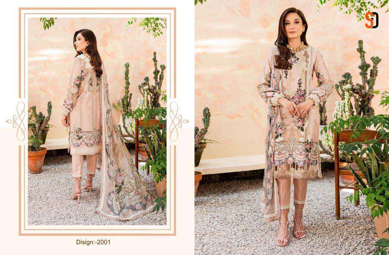 Shraddha Designer Queen Court Vol 2 Lawn Cotton Dress Material 4 pcs Catalogue