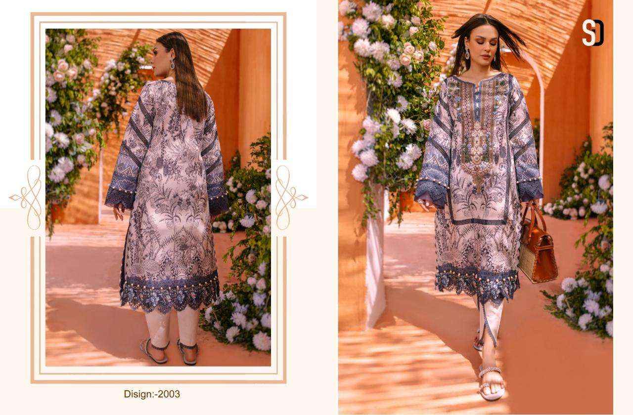 Shraddha Designer Queen Court Vol 2 Lawn Cotton Dress Material 4 pcs Catalogue