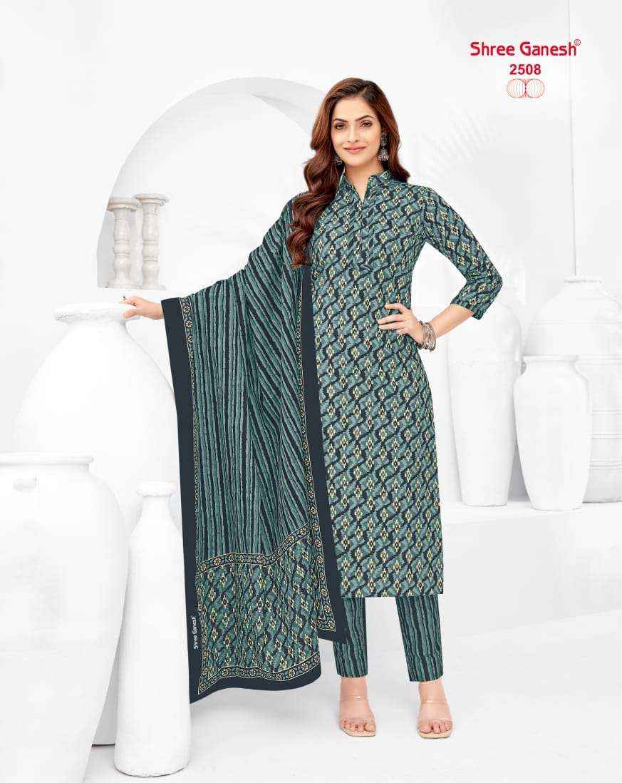 Shree Ganesh Samaiyra Vol 15 Cotton Dress Material 20 pcs catalog