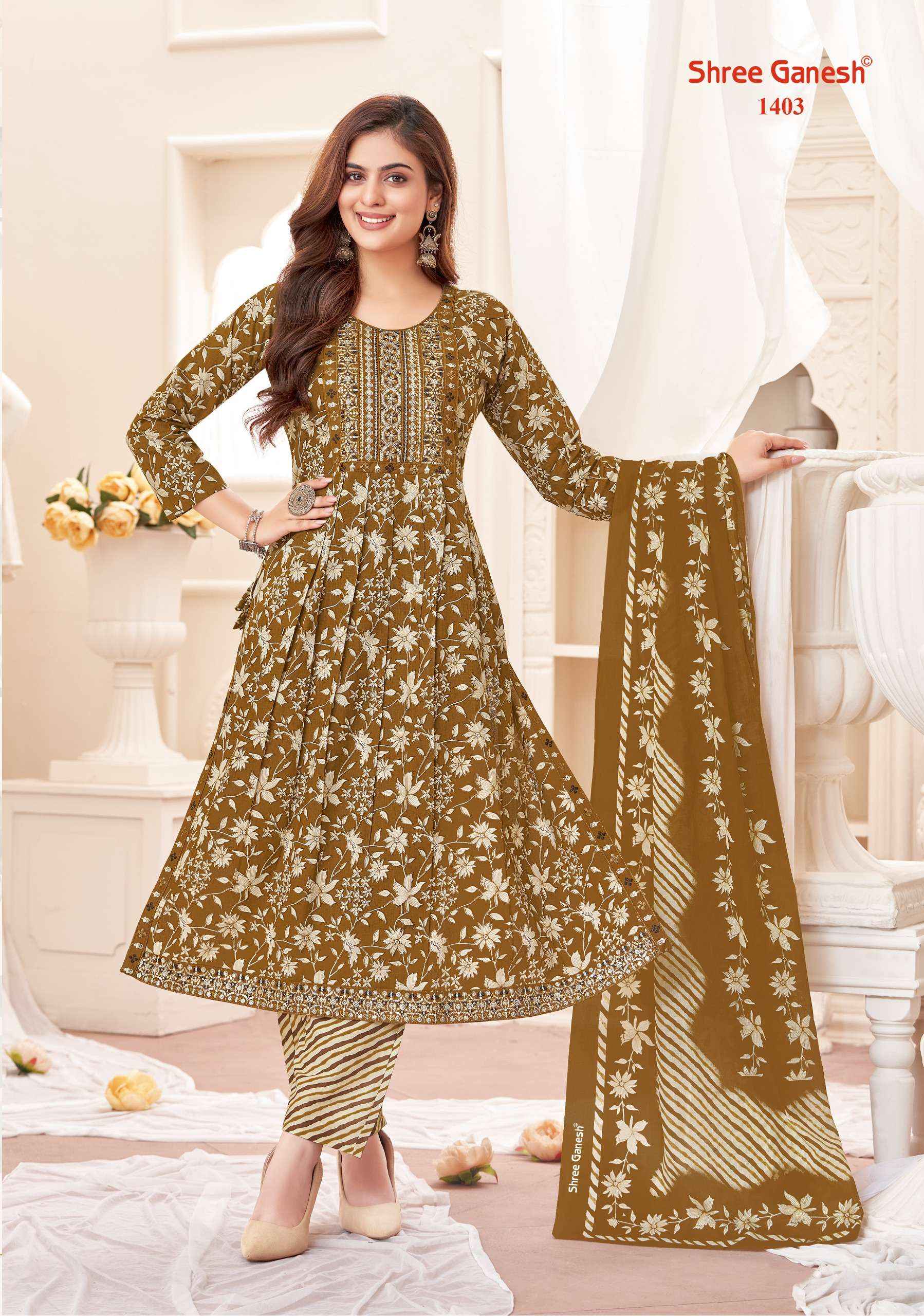 Shree Ganesh Zaara Vol 4 Cotton Kurti Combo 9 pcs Catalogue
