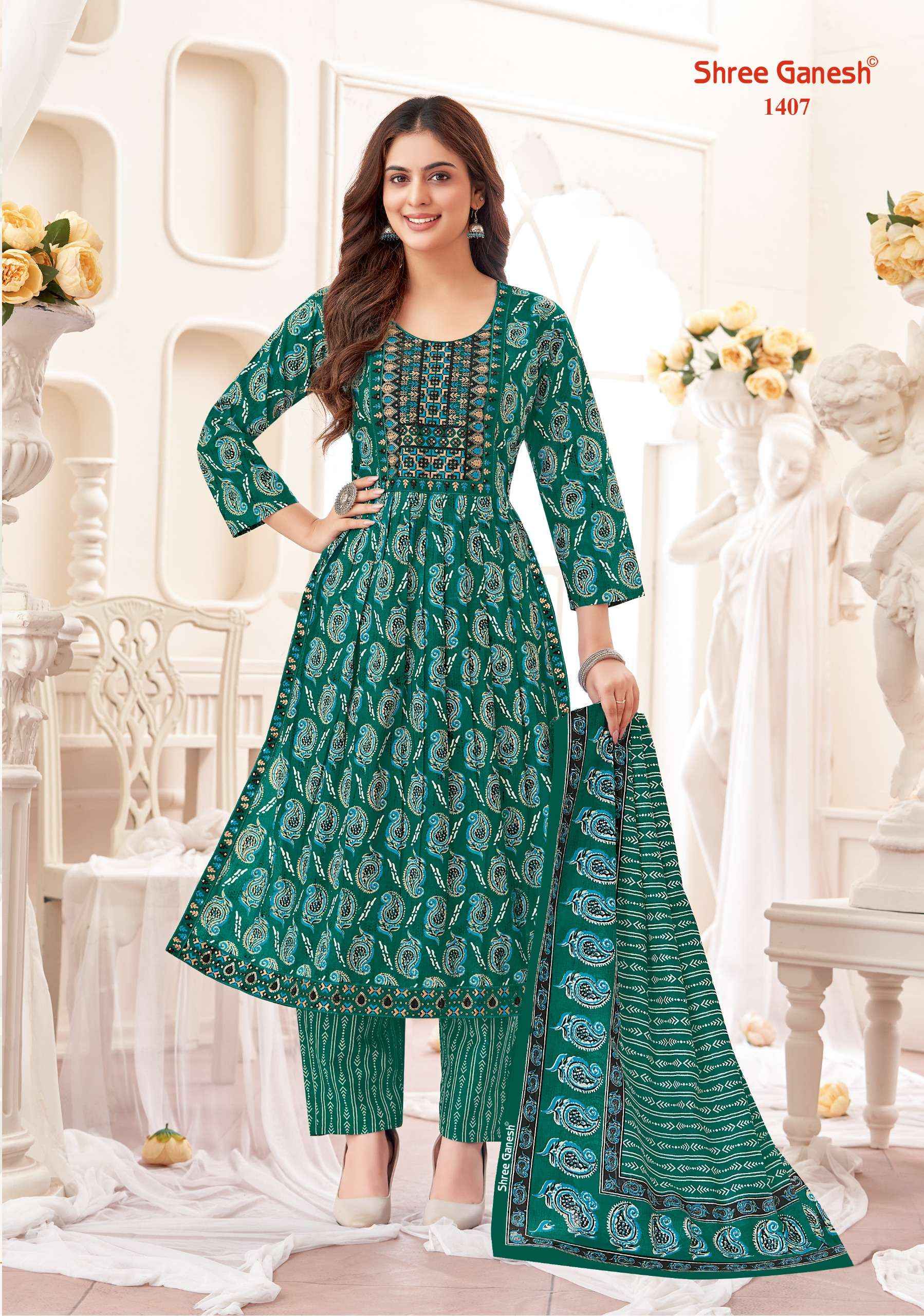 Shree Ganesh Zaara Vol 4 Cotton Kurti Combo 9 pcs Catalogue