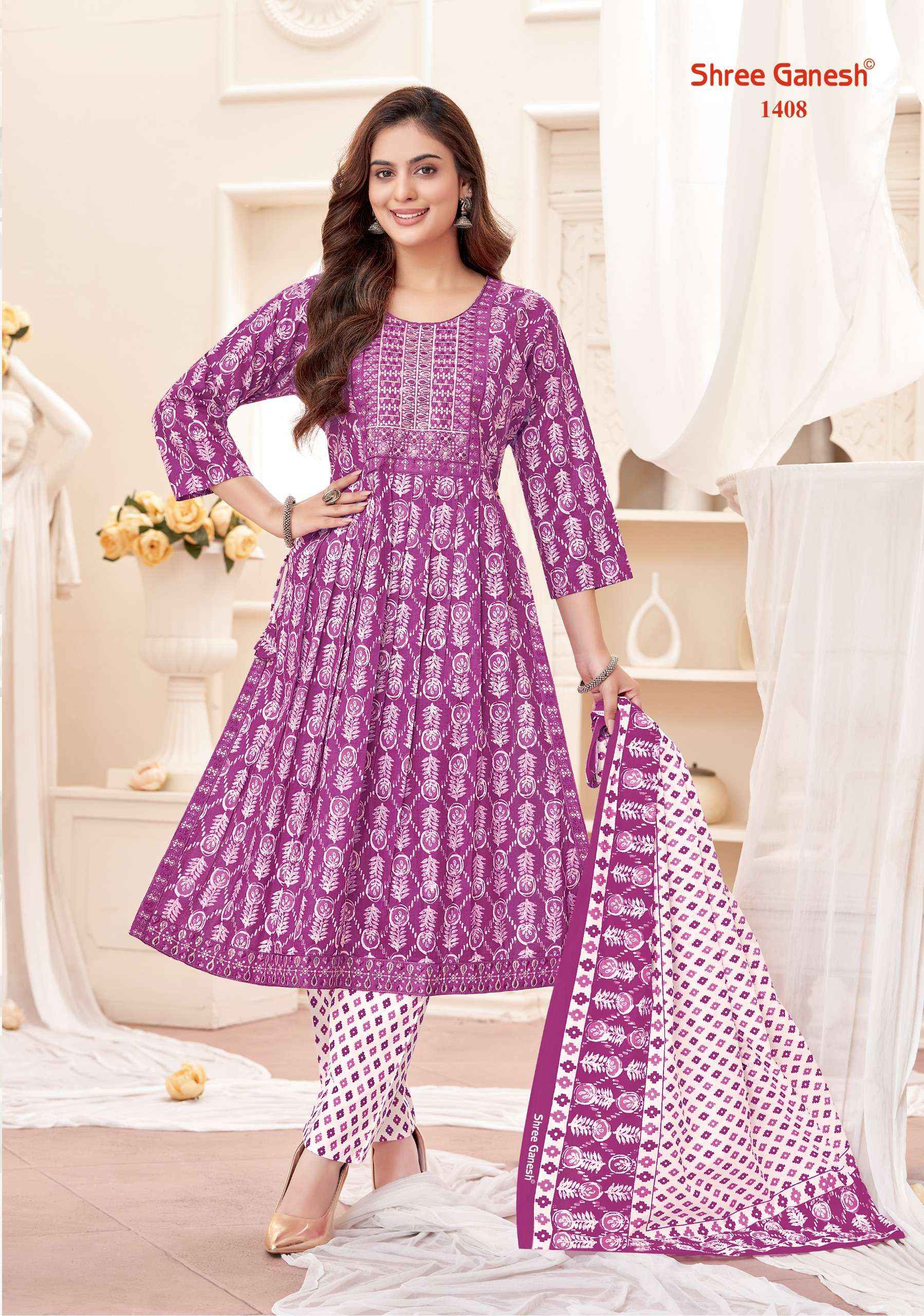 Shree Ganesh Zaara Vol 4 Cotton Kurti Combo 9 pcs Catalogue