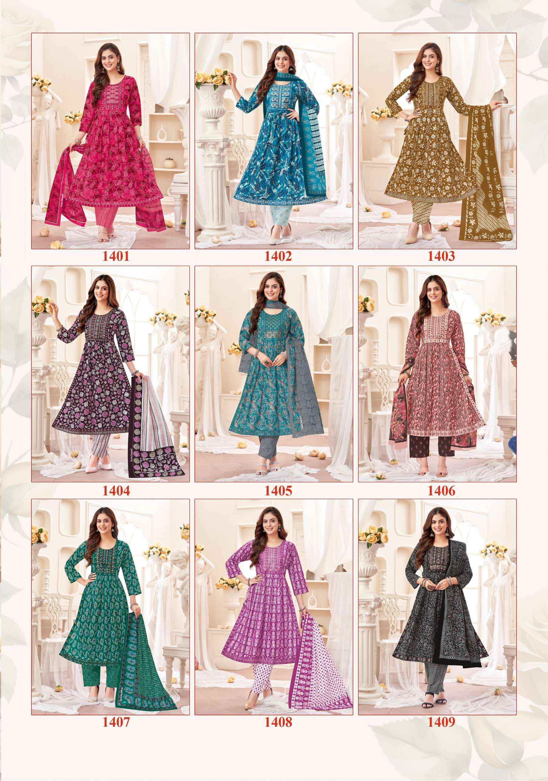 Shree Ganesh Zaara Vol 4 Cotton Kurti Combo 9 pcs Catalogue