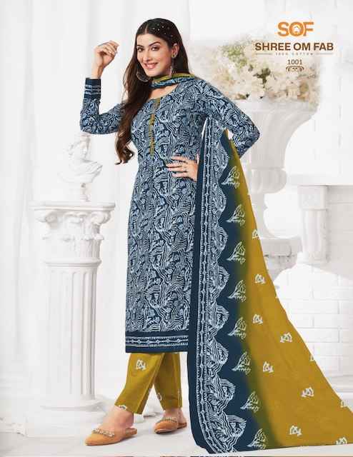 Shree Om Fab Batik Special Vol 1 Cotton Dress Material 10 pcs Catalogue