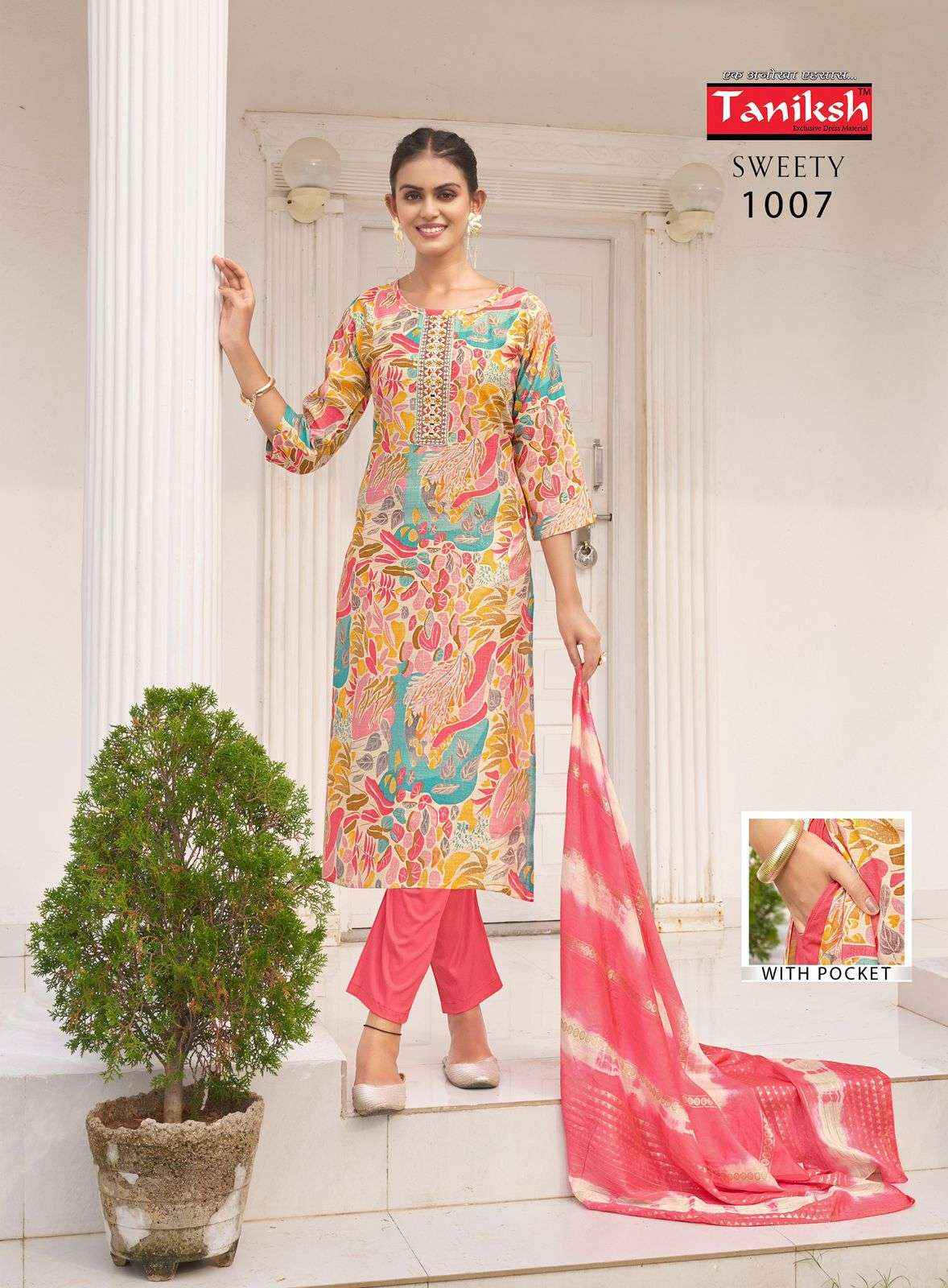 Taniksh Sweety Vol 1 Fancy Kurti Combo 8 pcs Catalogue