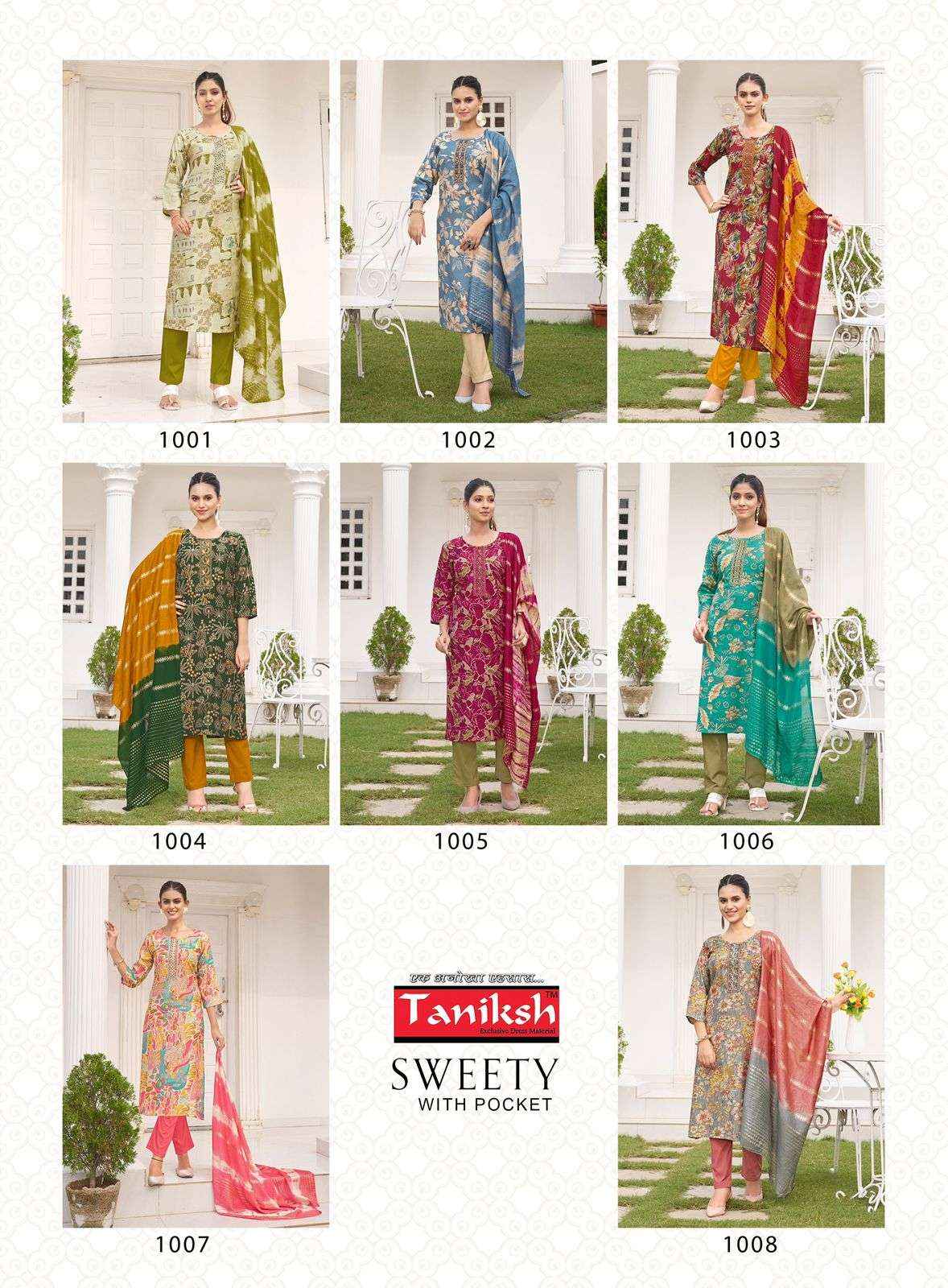 Taniksh Sweety Vol 1 Fancy Kurti Combo 8 pcs Catalogue
