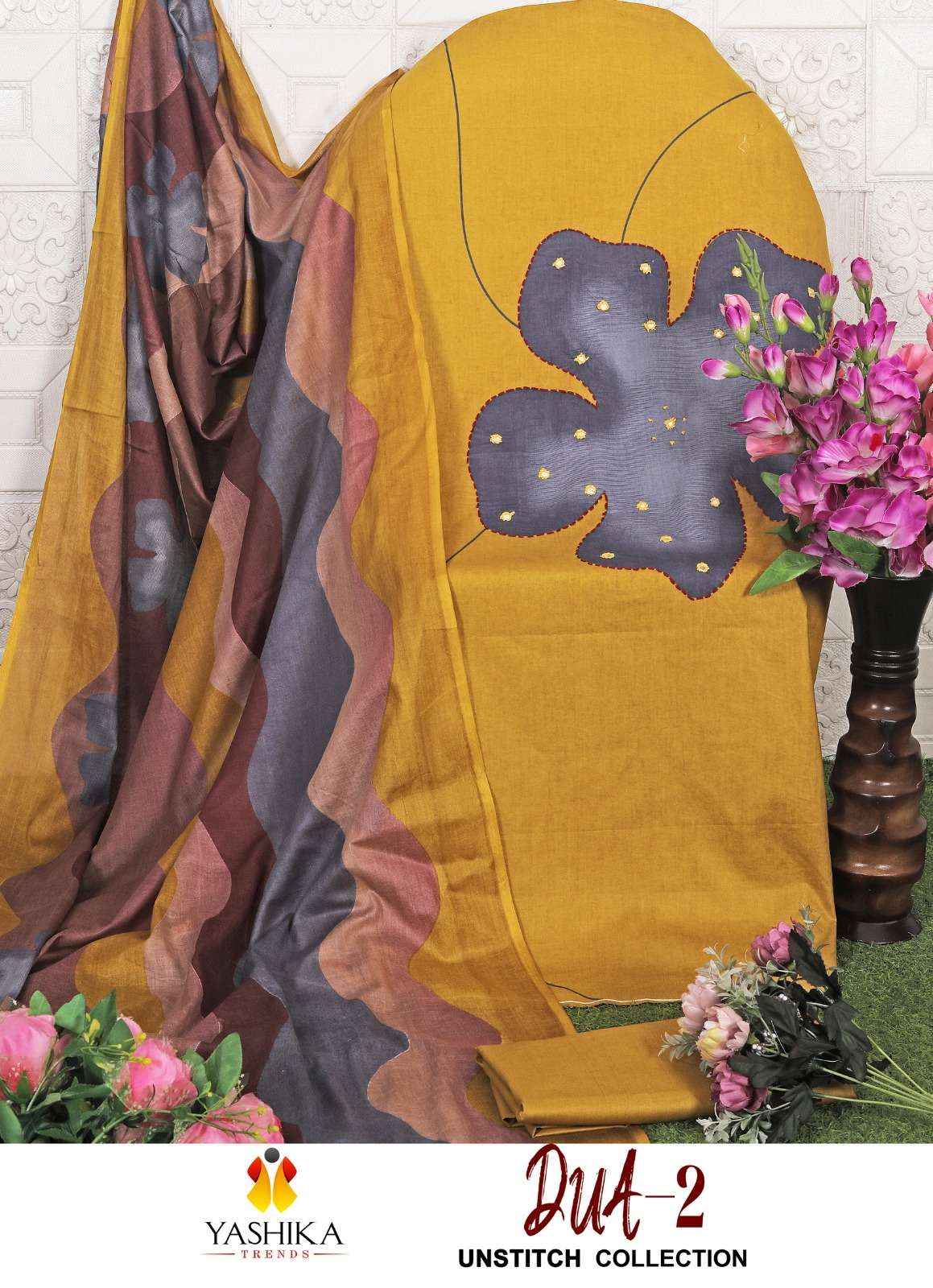Yashika Trends Dua Vol 2 Cotton Dress Material 8 pcs Catalogue