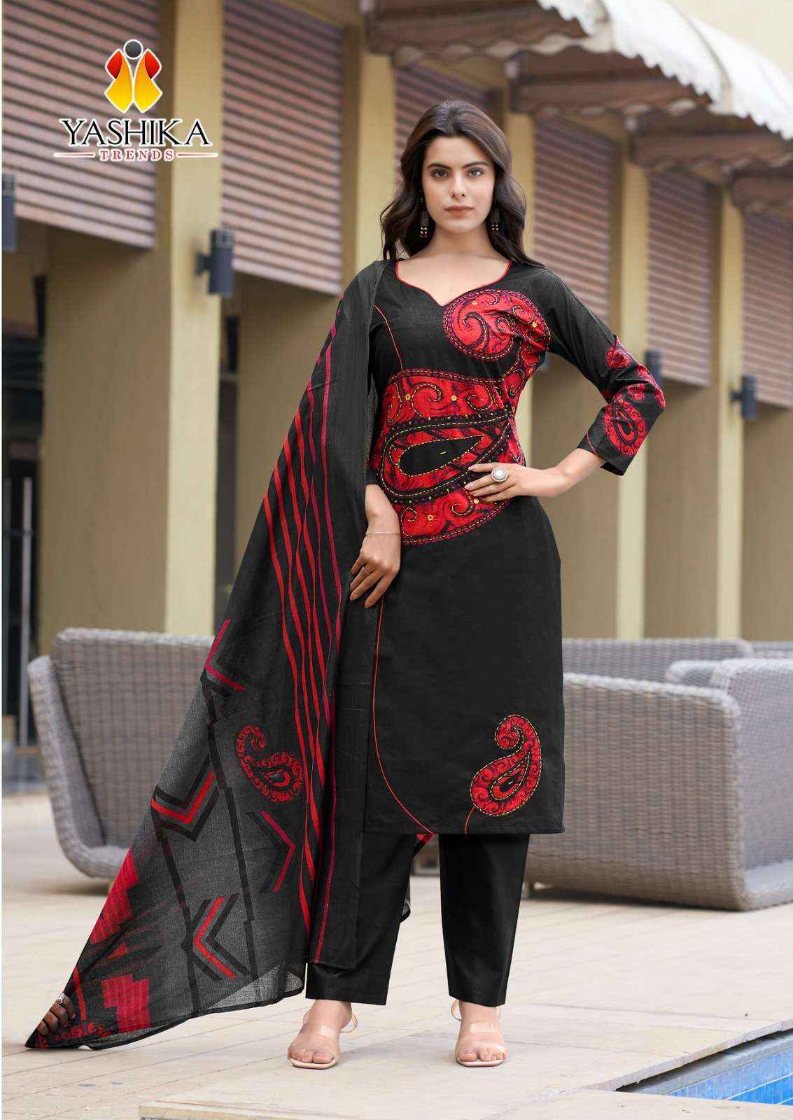 Yashika Trends Dua Vol 2 Cotton Dress Material 8 pcs Catalogue