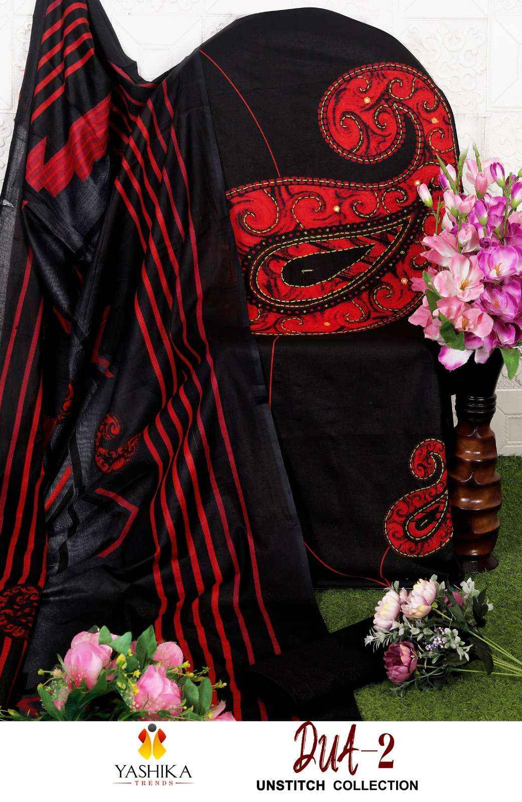 Yashika Trends Dua Vol 2 Cotton Dress Material 8 pcs Catalogue