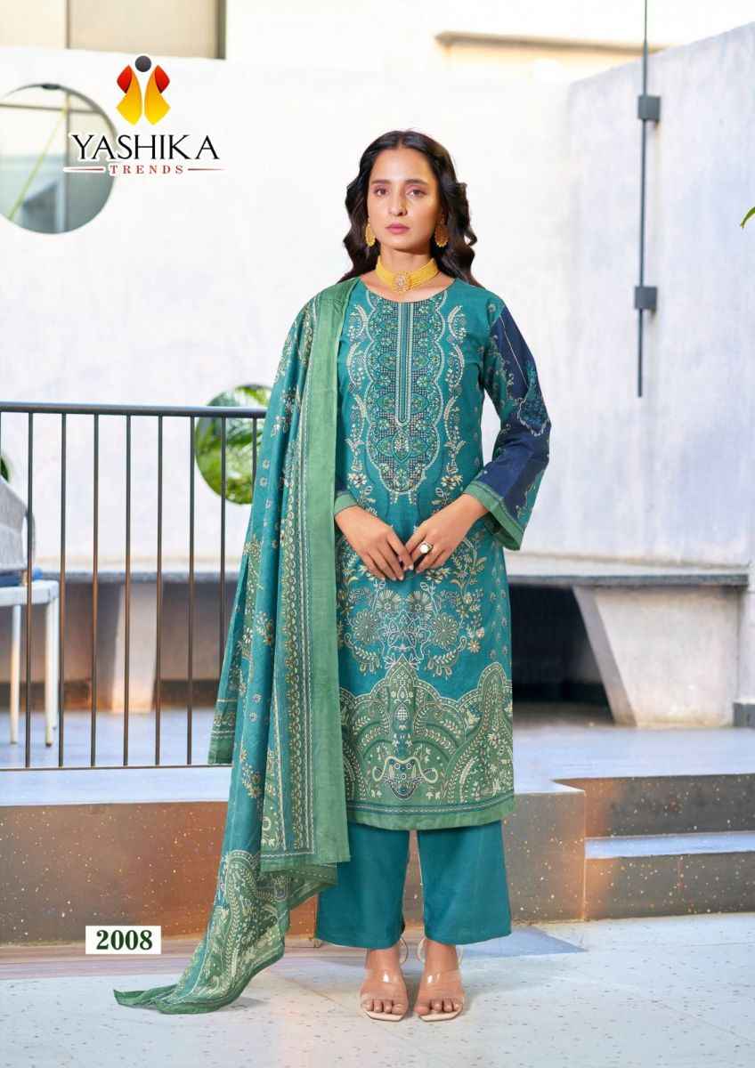 Yashika Trends Naira C Cotton Dress Material 8 pcs Catalogue