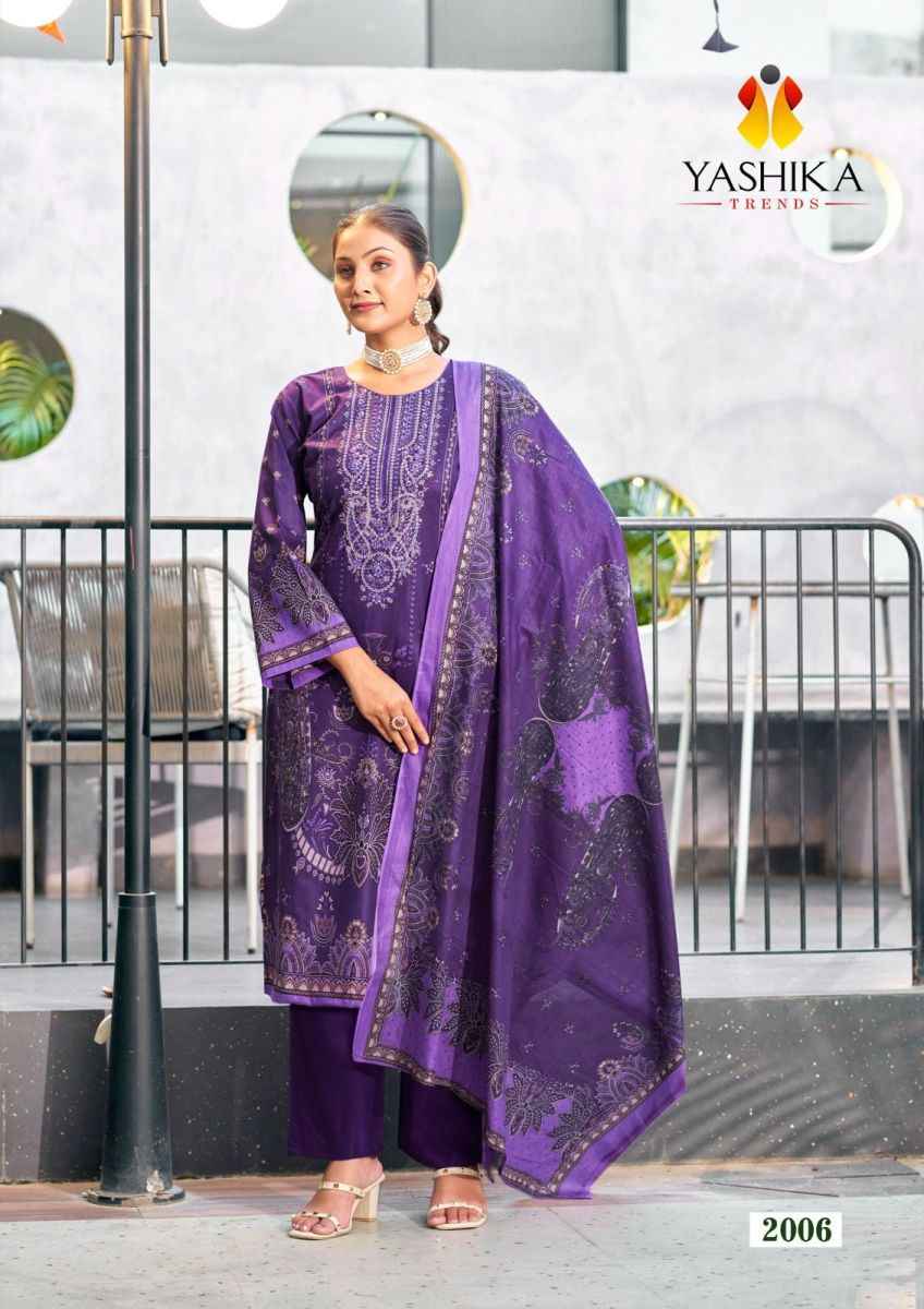Yashika Trends Naira C Cotton Dress Material 8 pcs Catalogue