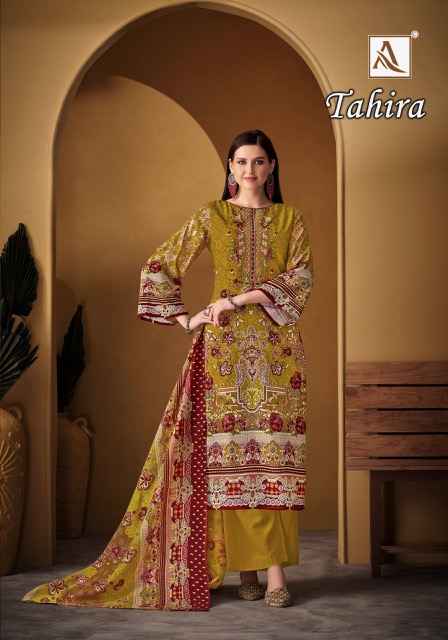 Alok Tahira Viscouse Dress Material 8 pcs Catalogue