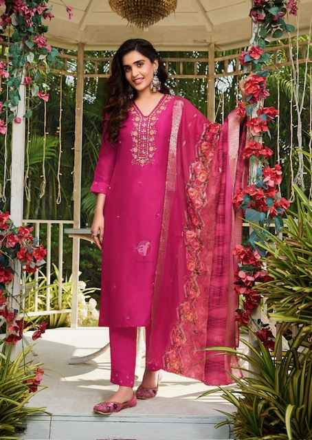 Anju Fabrics Ghunghat Vol 12 Readymade Silk Dress 6 pcs Catalogue