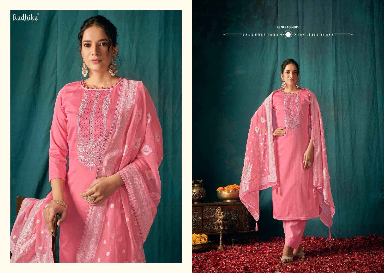 Azara Cycle Vol 3 Jam Cotton Dress Material 6 pcs Catalogue