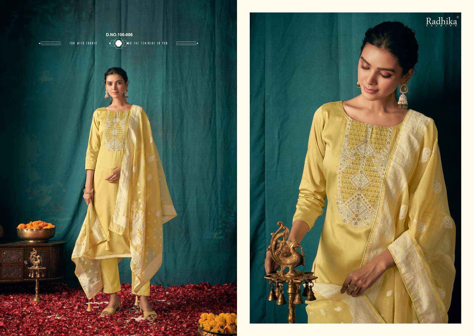 Azara Cycle Vol 3 Jam Cotton Dress Material 6 pcs Catalogue