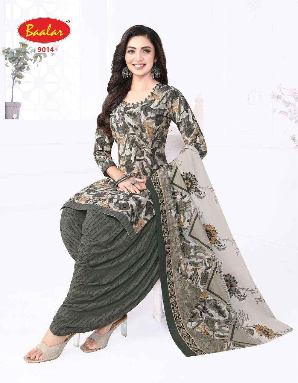 Baalar Cristal Patiyala Vol 9 Cotton Dress Material 15 pcs Catalogue