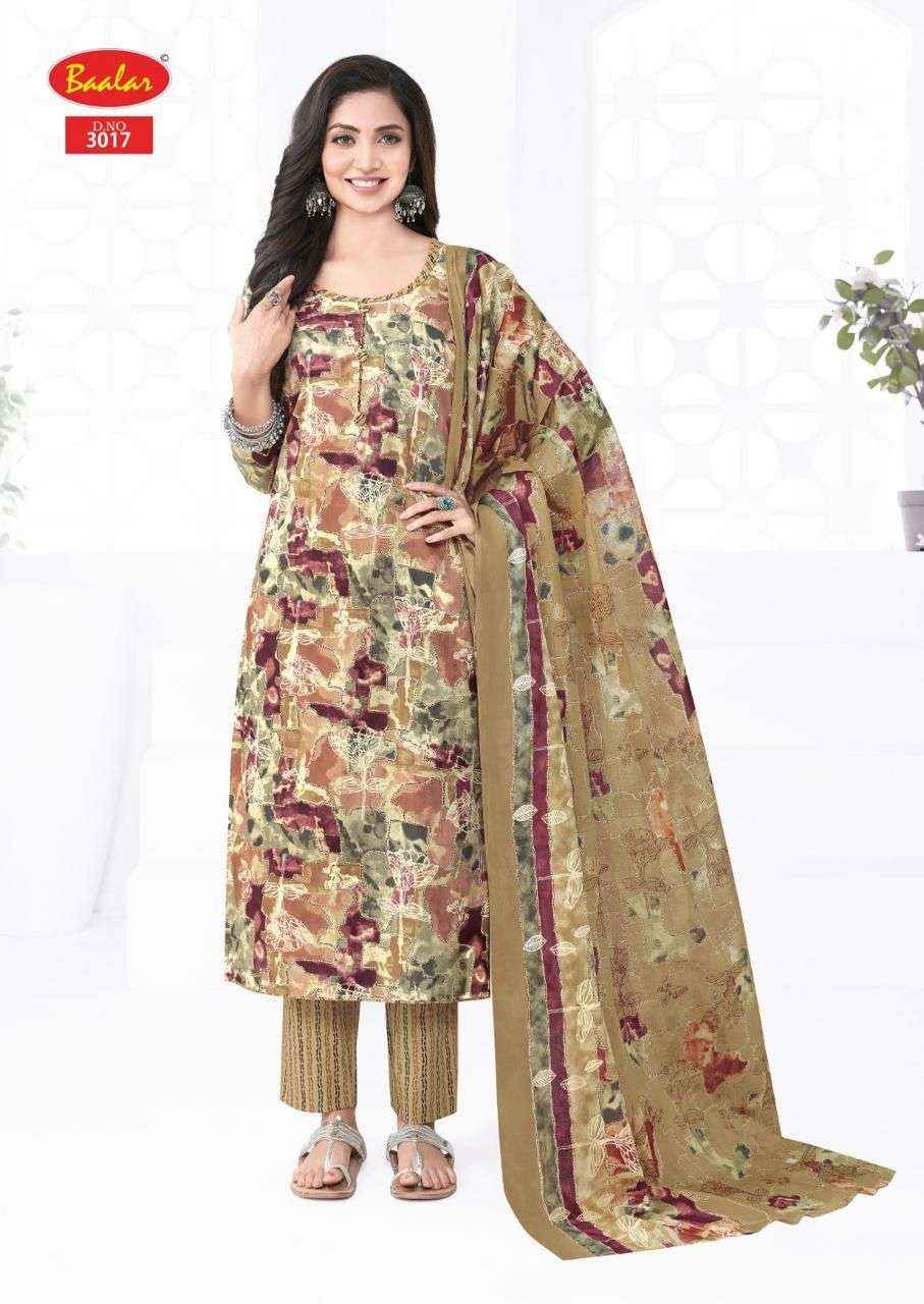 Baalar Kashmir Cotton Vol 3 Cotton Dress Material 12 pcs Catalogue