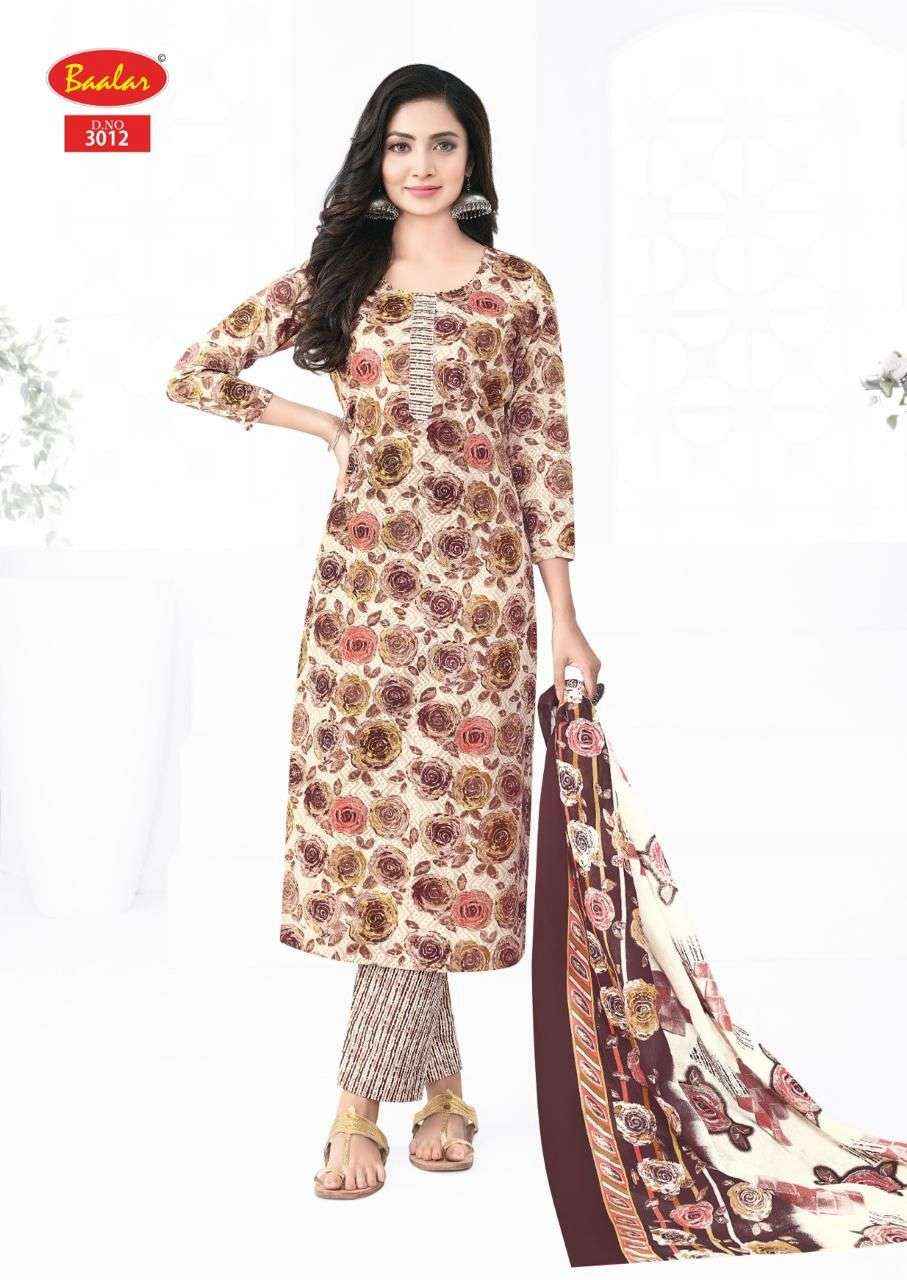 Baalar Kashmir Cotton Vol 3 Cotton Dress Material 12 pcs Catalogue