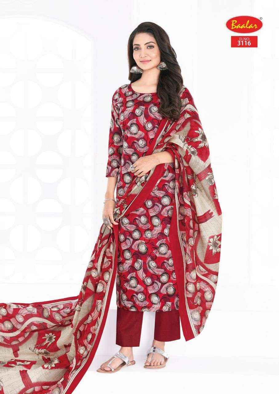 Baalar Kashmir Cotton Vol 3 Cotton Dress Material 12 pcs Catalogue