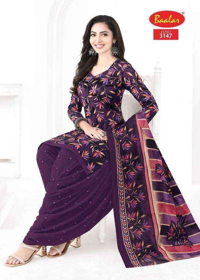 Baalar Zaara Patiyala Vol 31 Cotton Dress Material 18 pcs Catalogue