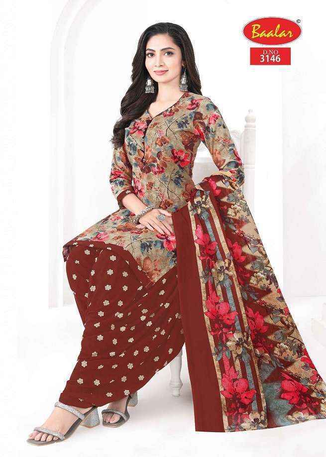 Baalar Zaara Patiyala Vol 31 Cotton Dress Material 18 pcs Catalogue