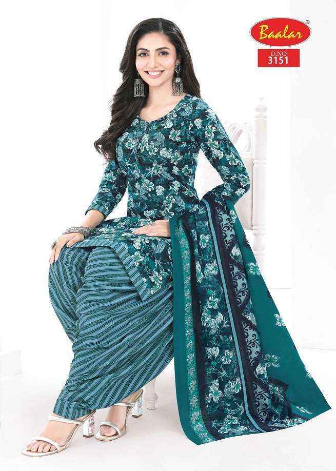 Baalar Zaara Patiyala Vol 31 Cotton Dress Material 18 pcs Catalogue
