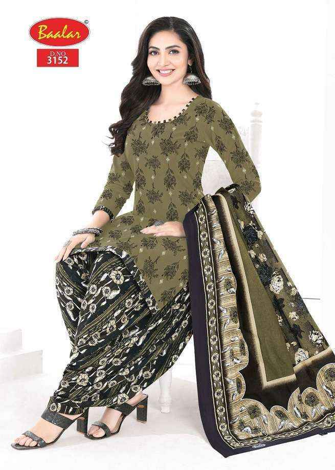 Baalar Zaara Patiyala Vol 31 Cotton Dress Material 18 pcs Catalogue