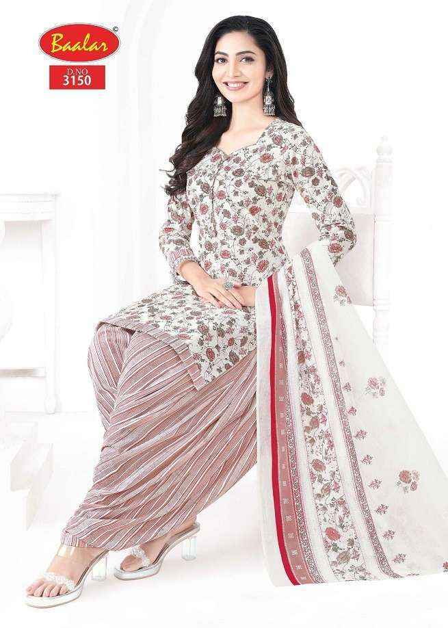 Baalar Zaara Patiyala Vol 31 Cotton Dress Material 18 pcs Catalogue