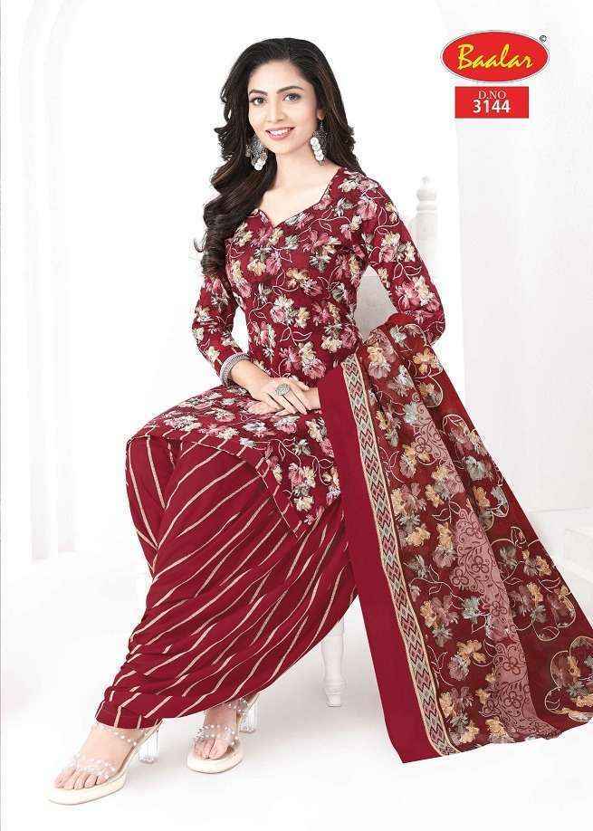 Baalar Zaara Patiyala Vol 31 Cotton Dress Material 18 pcs Catalogue