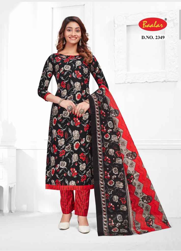 Baalar Zubeda Vol 23 Cotton Dress Material 15 pcs Catalogue