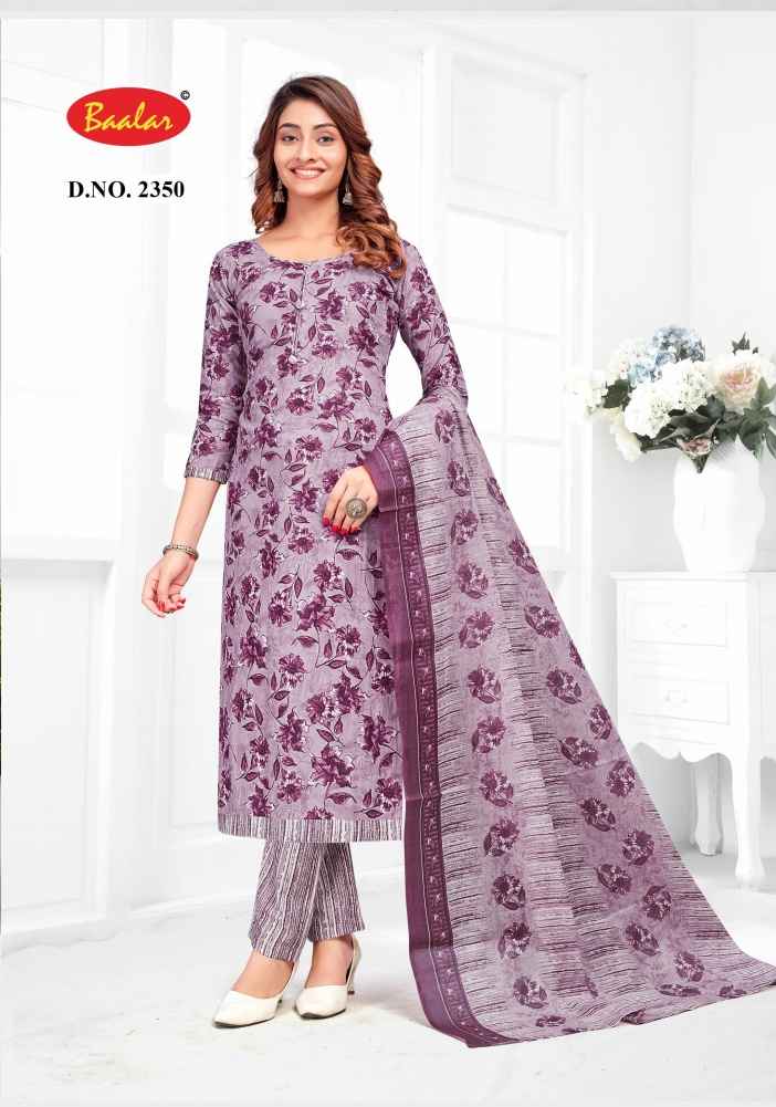 Baalar Zubeda Vol 23 Cotton Dress Material 15 pcs Catalogue