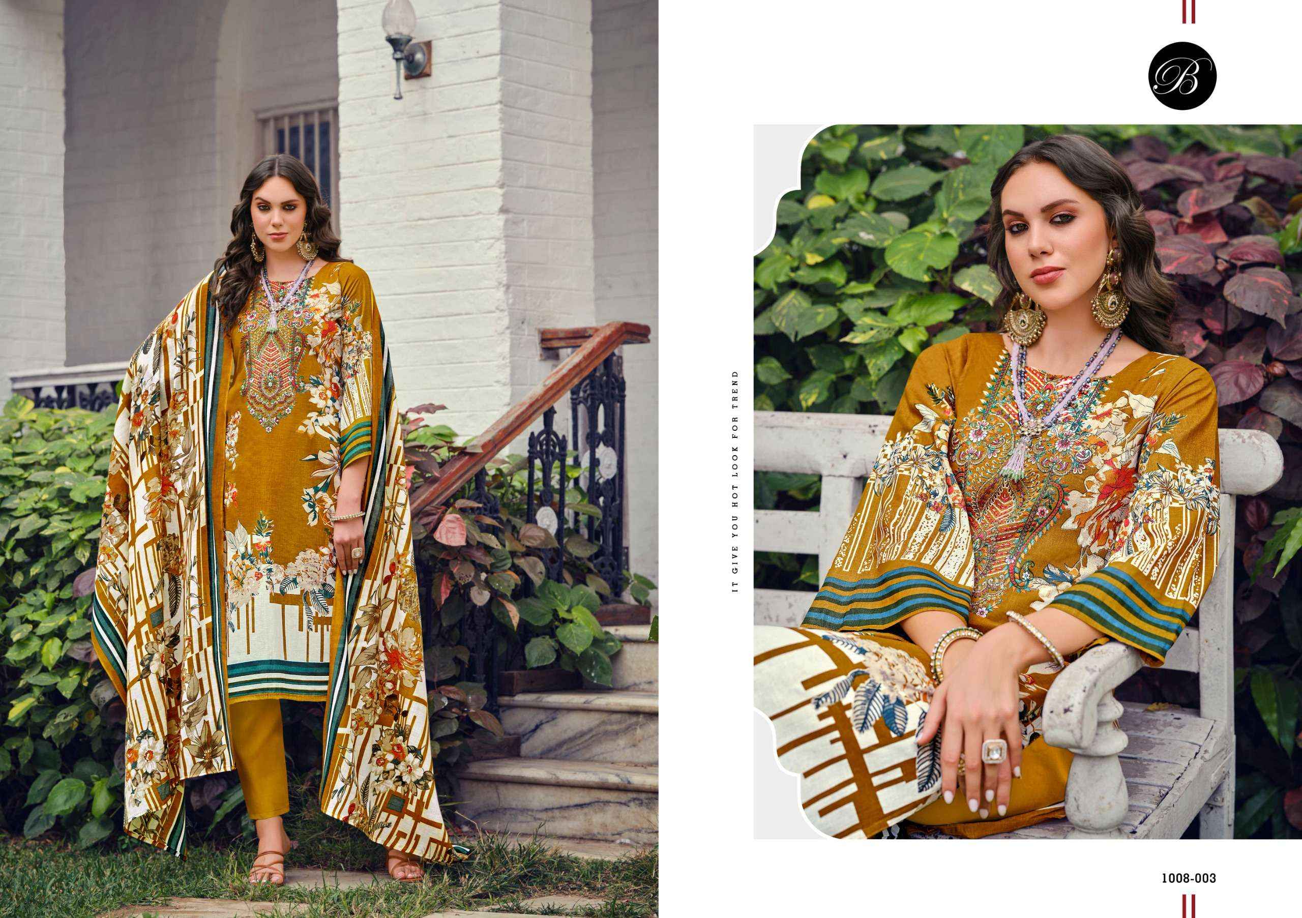 Belliza Naira Vol 85 Cotton Dress Material 8 pcs Cataloge