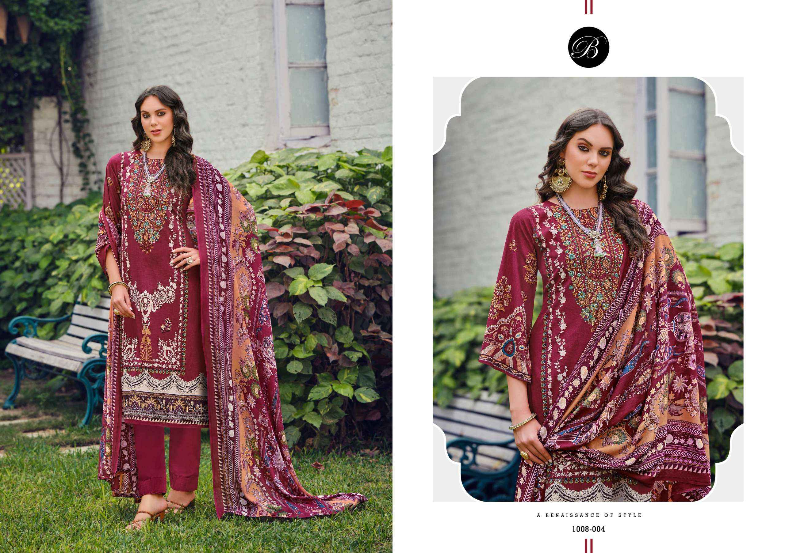 Belliza Naira Vol 85 Cotton Dress Material 8 pcs Cataloge