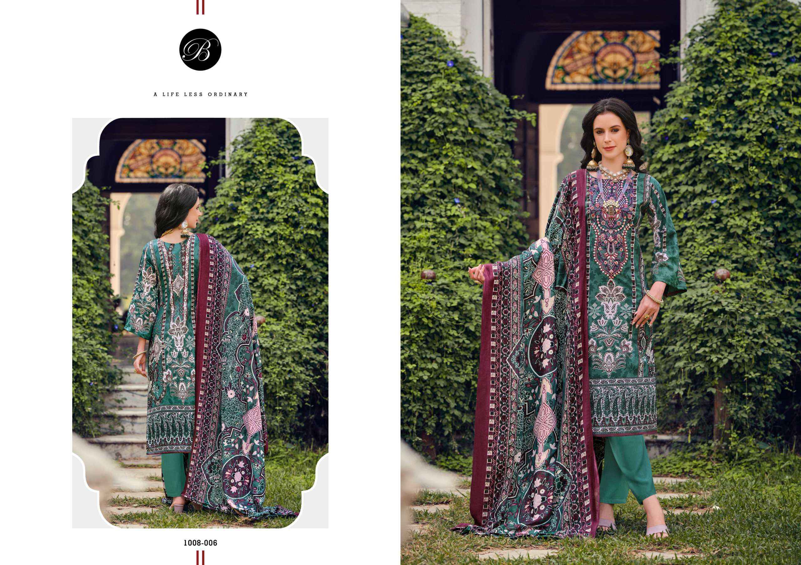 Belliza Naira Vol 85 Cotton Dress Material 8 pcs Cataloge