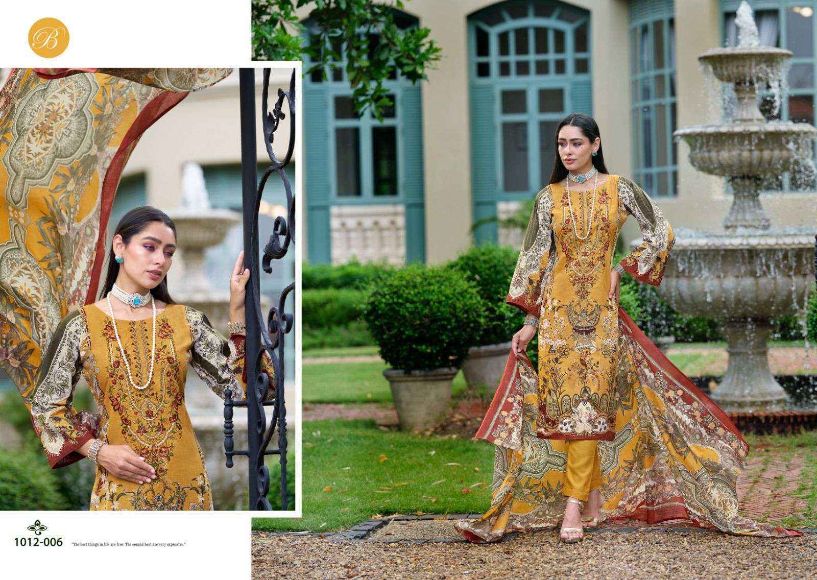 Belliza Naira Vol 86 Cotton Dress Material 8 pcs Cataloge