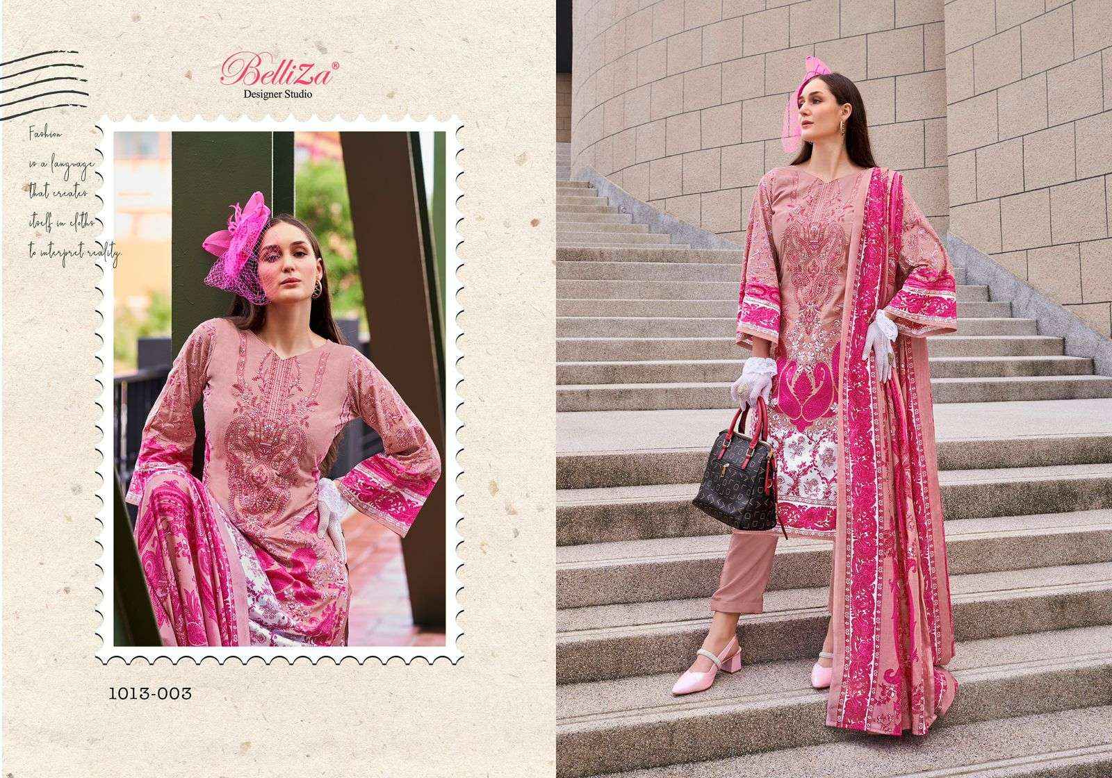 Belliza Naira Vol 87 Cotton Dress Material 8 pcs Cataloge