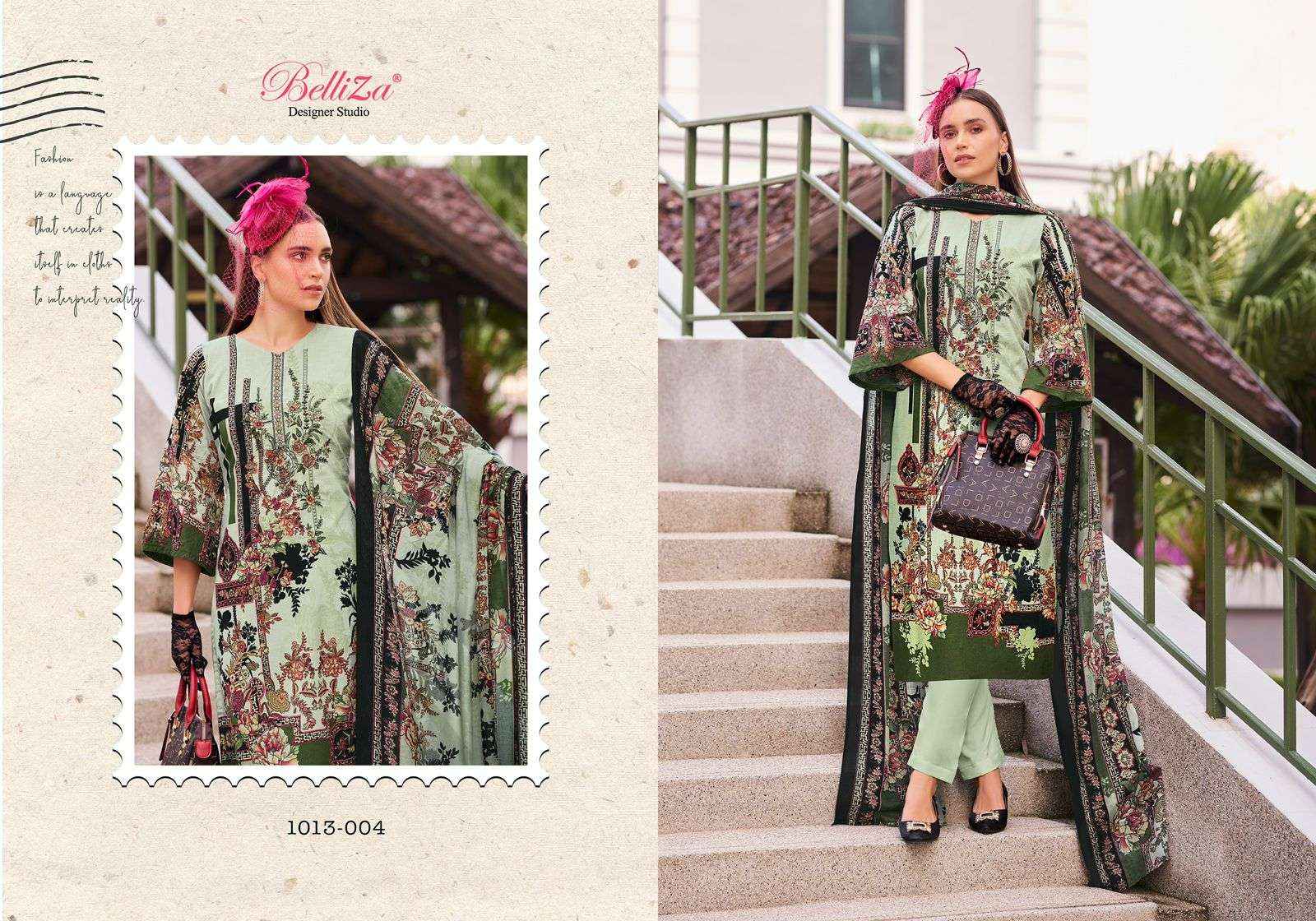 Belliza Naira Vol 87 Cotton Dress Material 8 pcs Cataloge