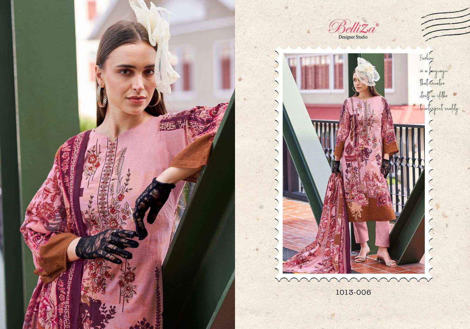 Belliza Naira Vol 87 Cotton Dress Material 8 pcs Cataloge